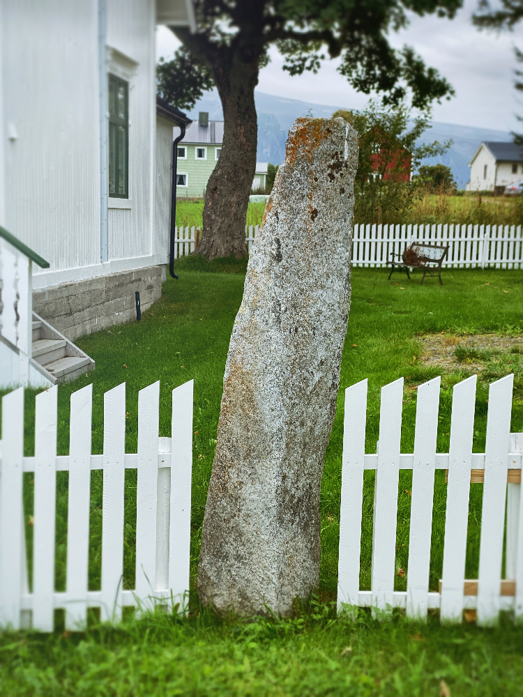 A standing stone on Bjarkøy